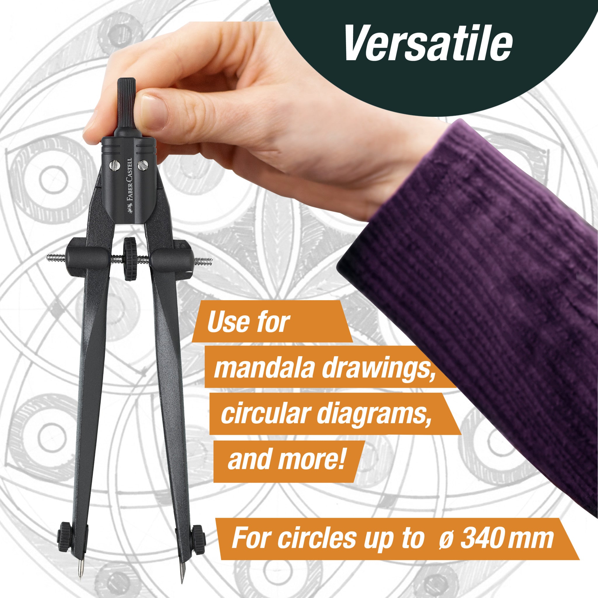Quick-Set Compass, Stream Series - Black Stone - #FC174530