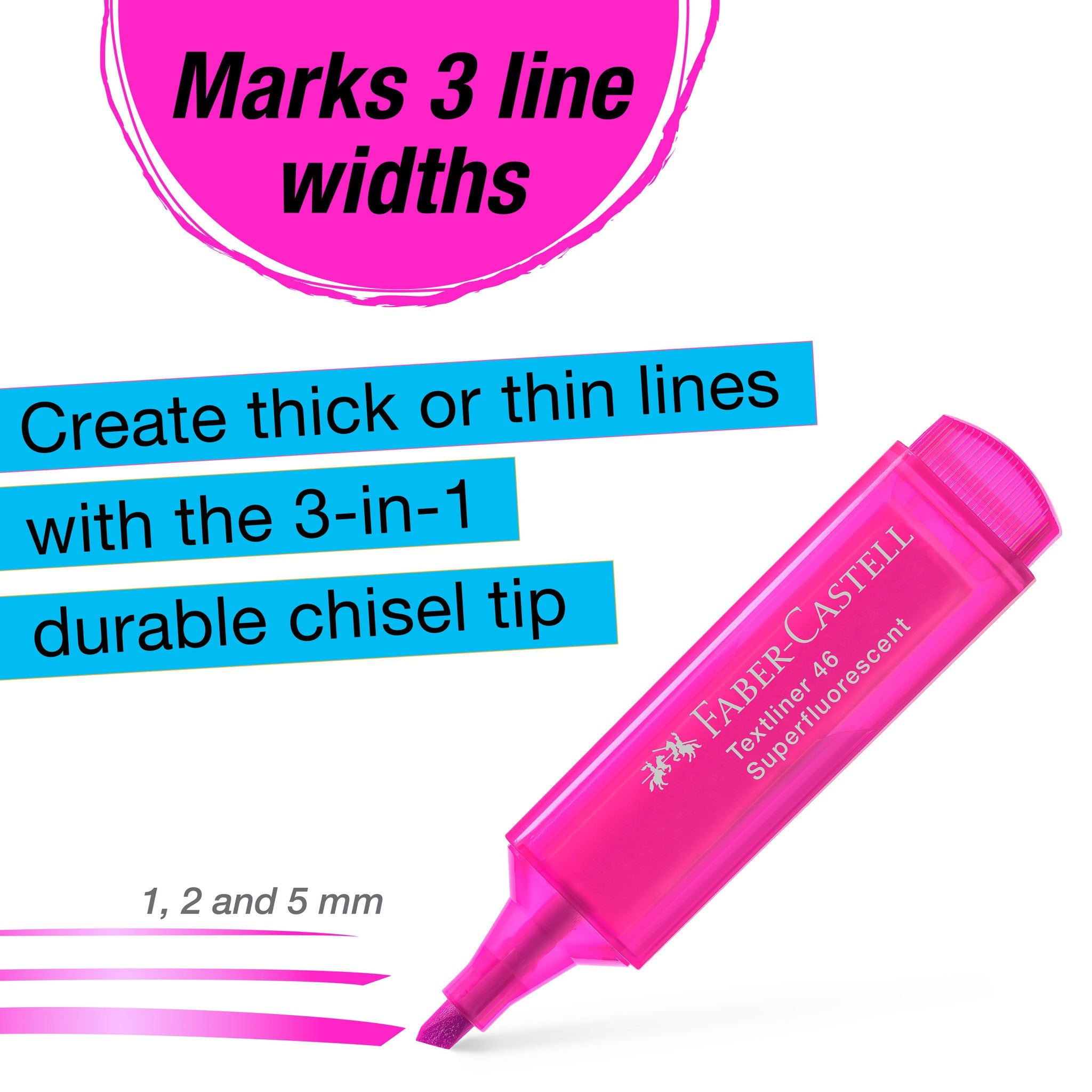 Highlighters, Neon Colors - Wallet of 8  - #FC154662