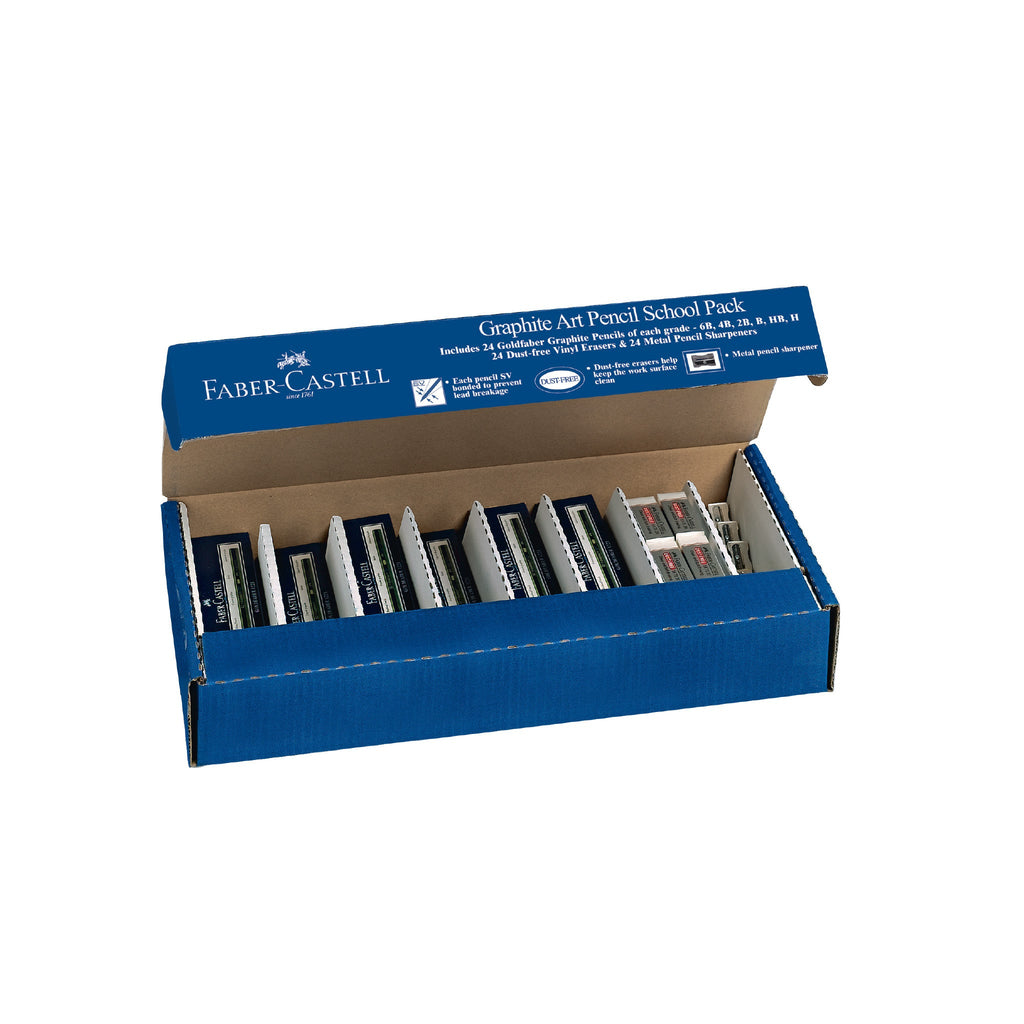 Graphite Art Pencil School Pack - #FC900000