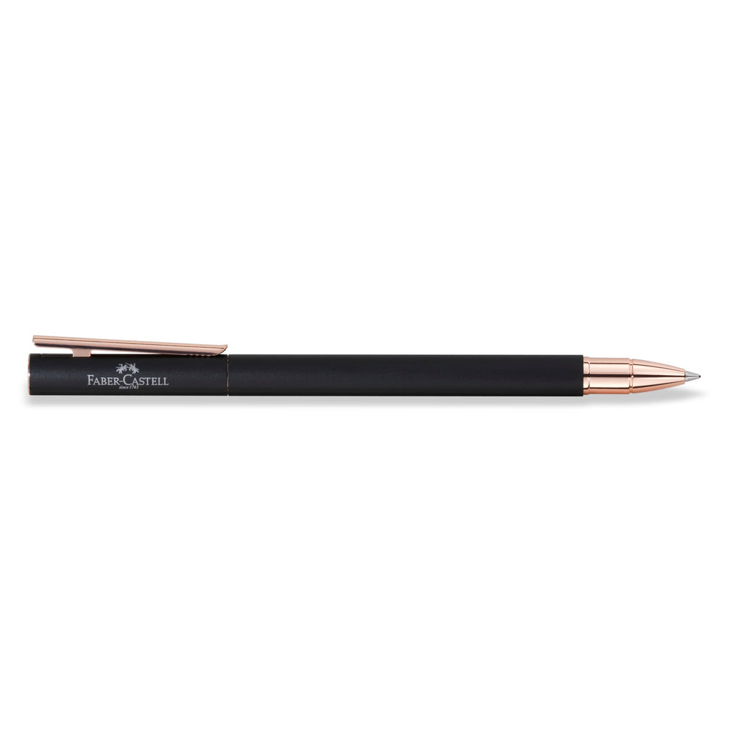 NEO Slim Rollerball Pen, Black Matte & Rose Gold - #FC343114