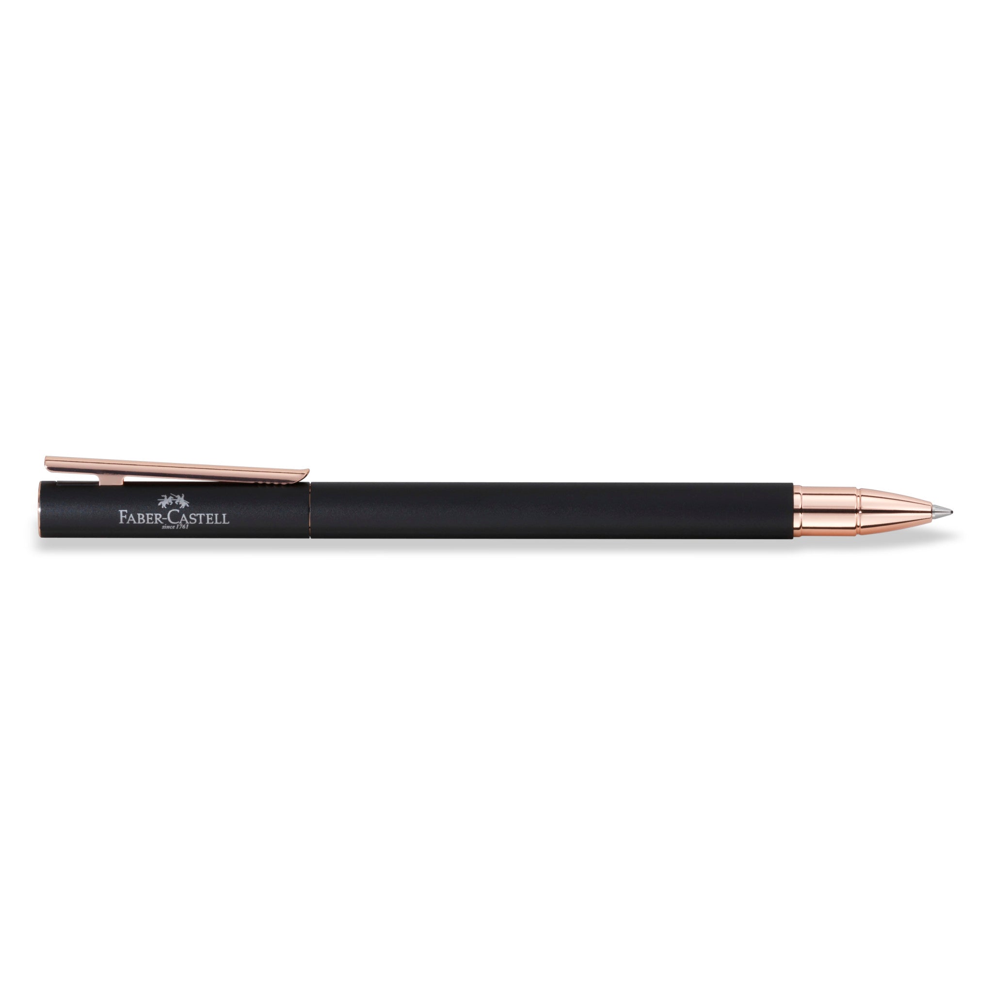 NEO Slim Rollerball Pen, Black Matte & Rose Gold - #FC343114