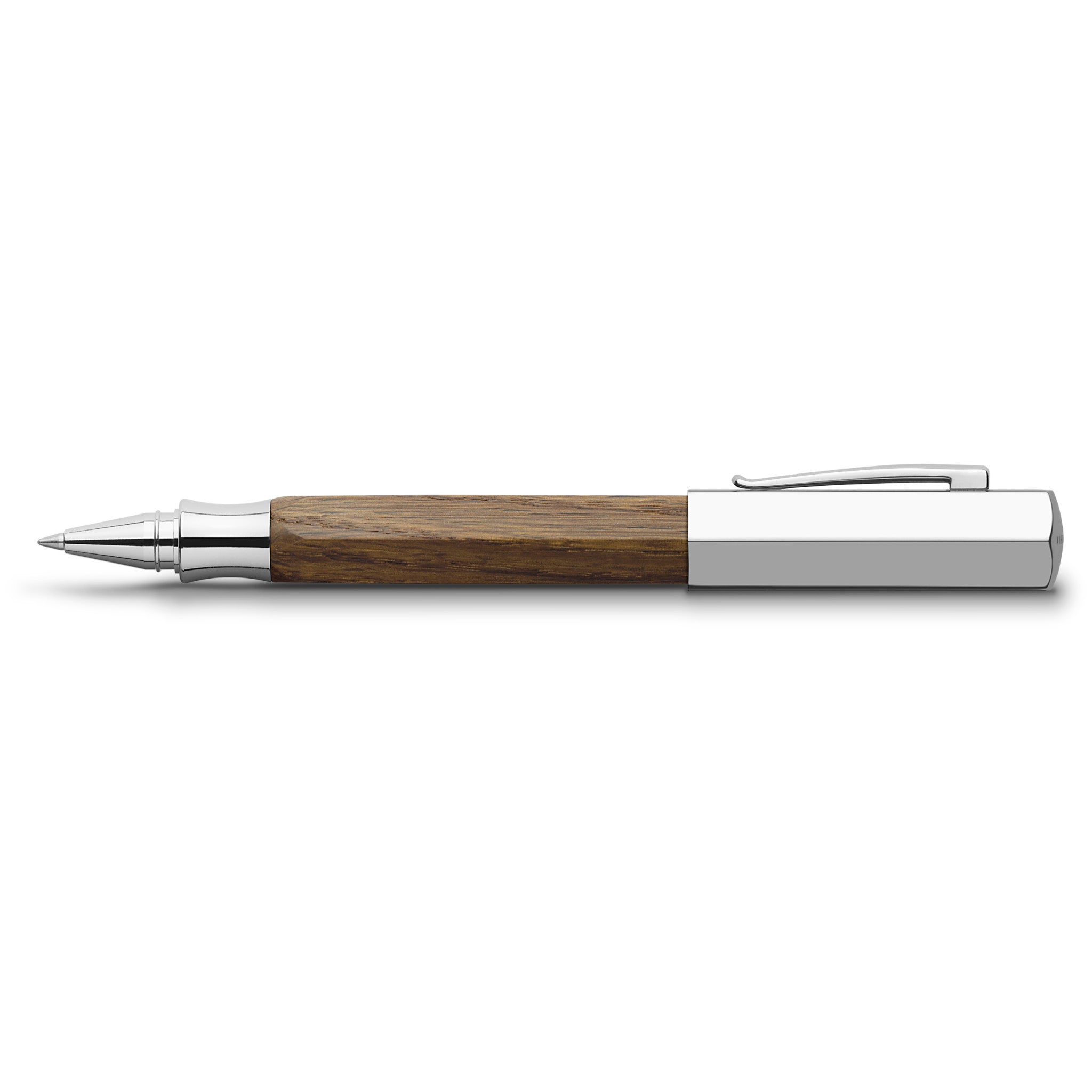 Ondoro Rollerball Pen, Smoked Oak Wood - #FC147518