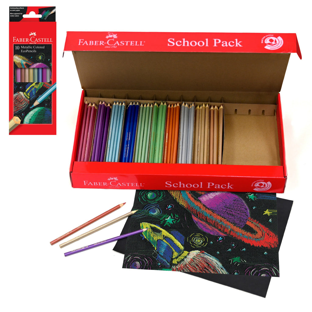 Metallic Colored EcoPencils School Pack - #FC900029