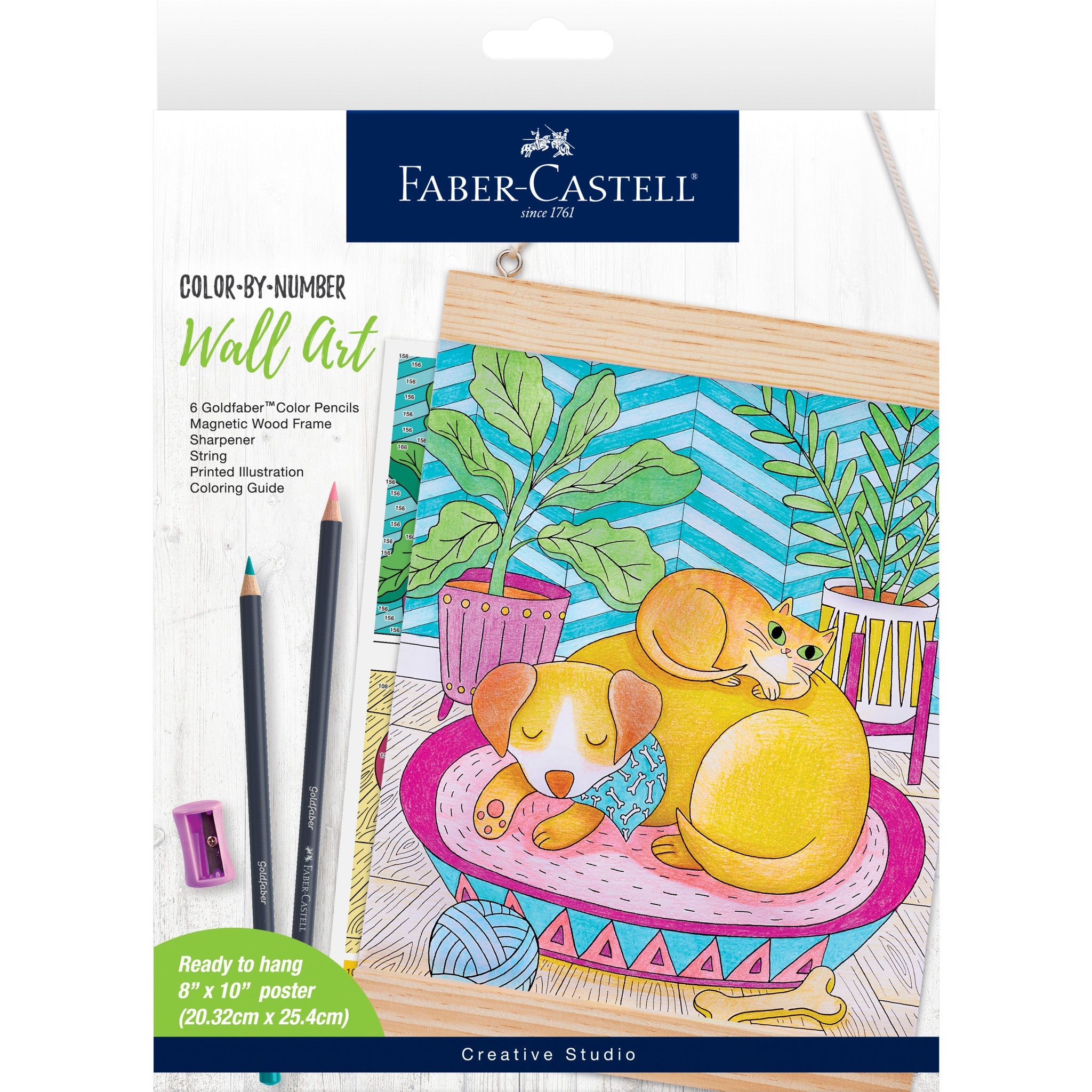 Color by Number Wall Art, Pet Parents - #FC770638