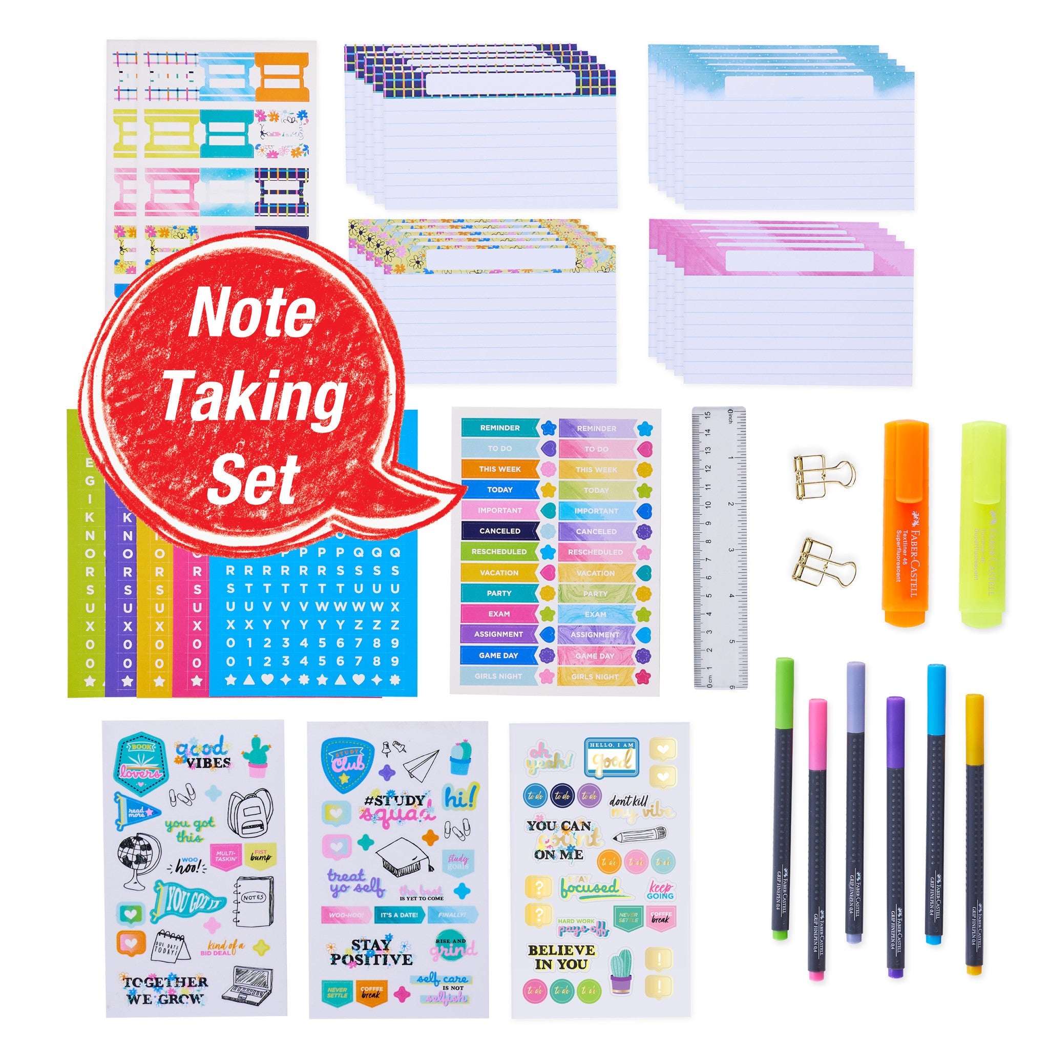Essential Note Taking Supplies - #FC770415T