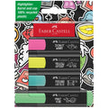 Highlighters, Graffiti Neon Colors - Box of 4 - #FC254690